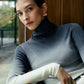 Wool-Blend Slim Knit Top