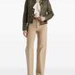 Bronze Tweed Long Sleeve Jacket