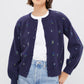 Multi Floral Embellishment Elsie Cardigan