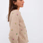 Multi Floral Embellishment Elsie Cardigan