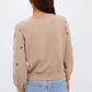 Multi Floral Embellishment Elsie Cardigan