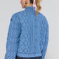 The Blue Quilted Jacket