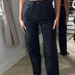 Black Diamond Wide Leg Jeans