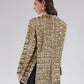 Light Luxury Sequin Heavy-Duty Blazer