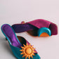 Sun and Crescent Moon Heel