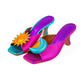 Sun and Crescent Moon Heel