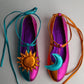 Celestial Sun & Moon Metallic Flats
