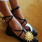 Celestial Sun & Moon Metallic Flats