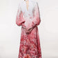 Romantic Floral Print Puff Sleeve Dress