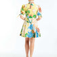 Multicolor Primrose Floral Brooklyn Mini Dress