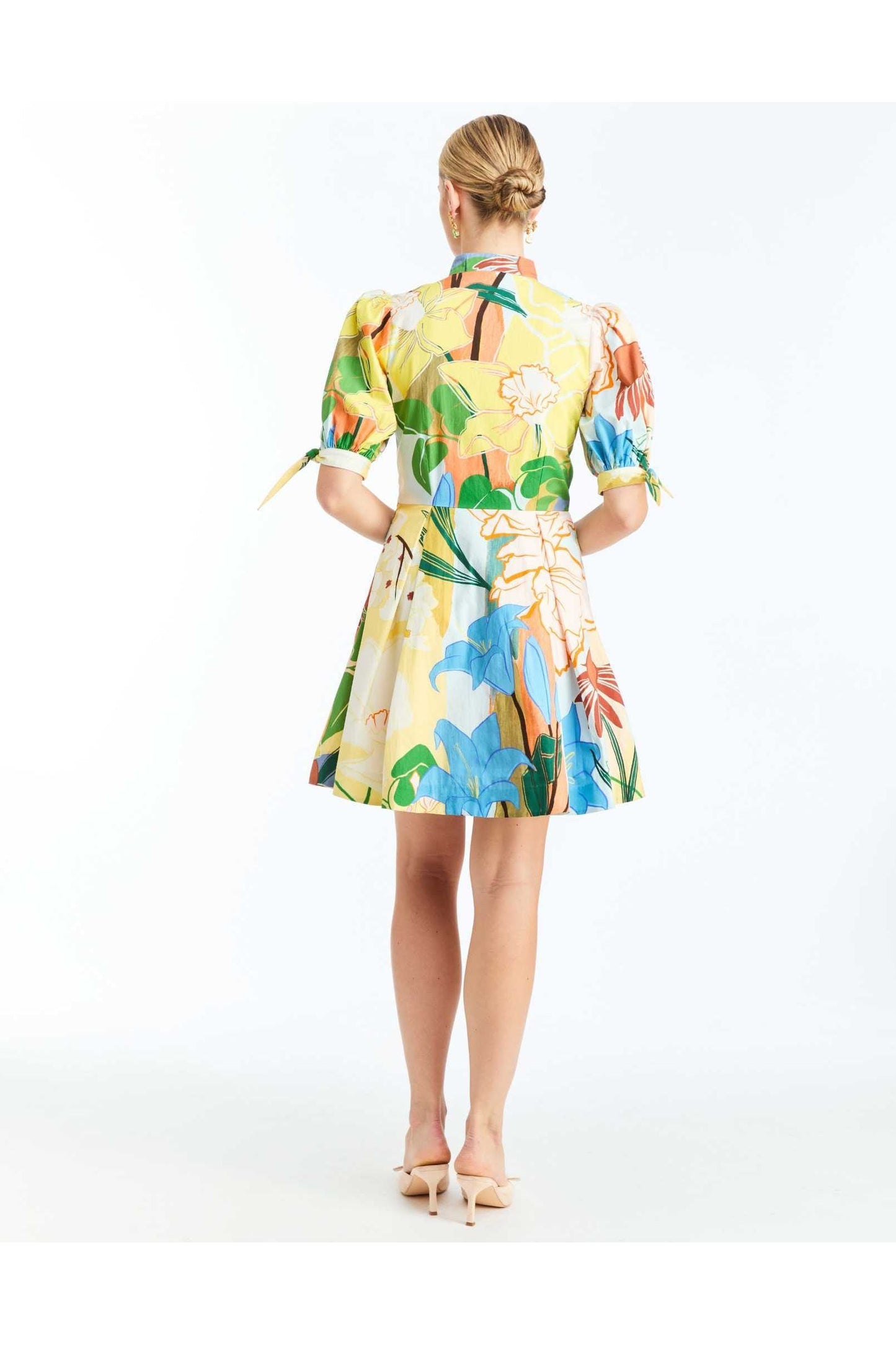 Multicolor Primrose Floral Brooklyn Mini Dress