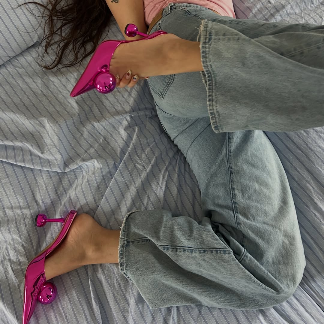 Women's Sofia Ball-Heel Mules