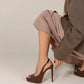Women's Peep Toe Platform High Heels