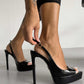 Women's Peep Toe Platform High Heels