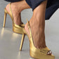 Women's Peep Toe Platform High Heels