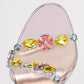 Women's Gem Embellished High Heel Sandals