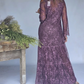 Elegant Lace Two-Piece Dress Set