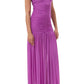 Elegant Ruched Strapless Maxi Dress