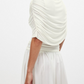 Draped Overlap Cape Top