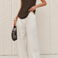 Collar Tank Knit Sleeveless Top