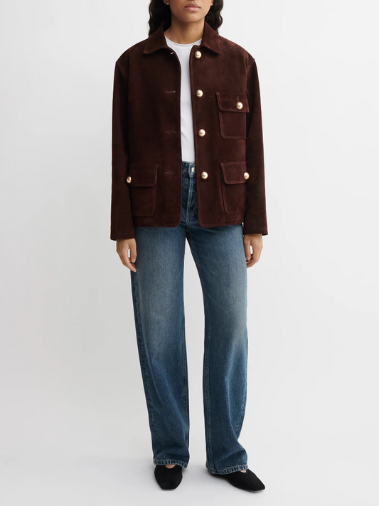 Gritty Suede Jacket