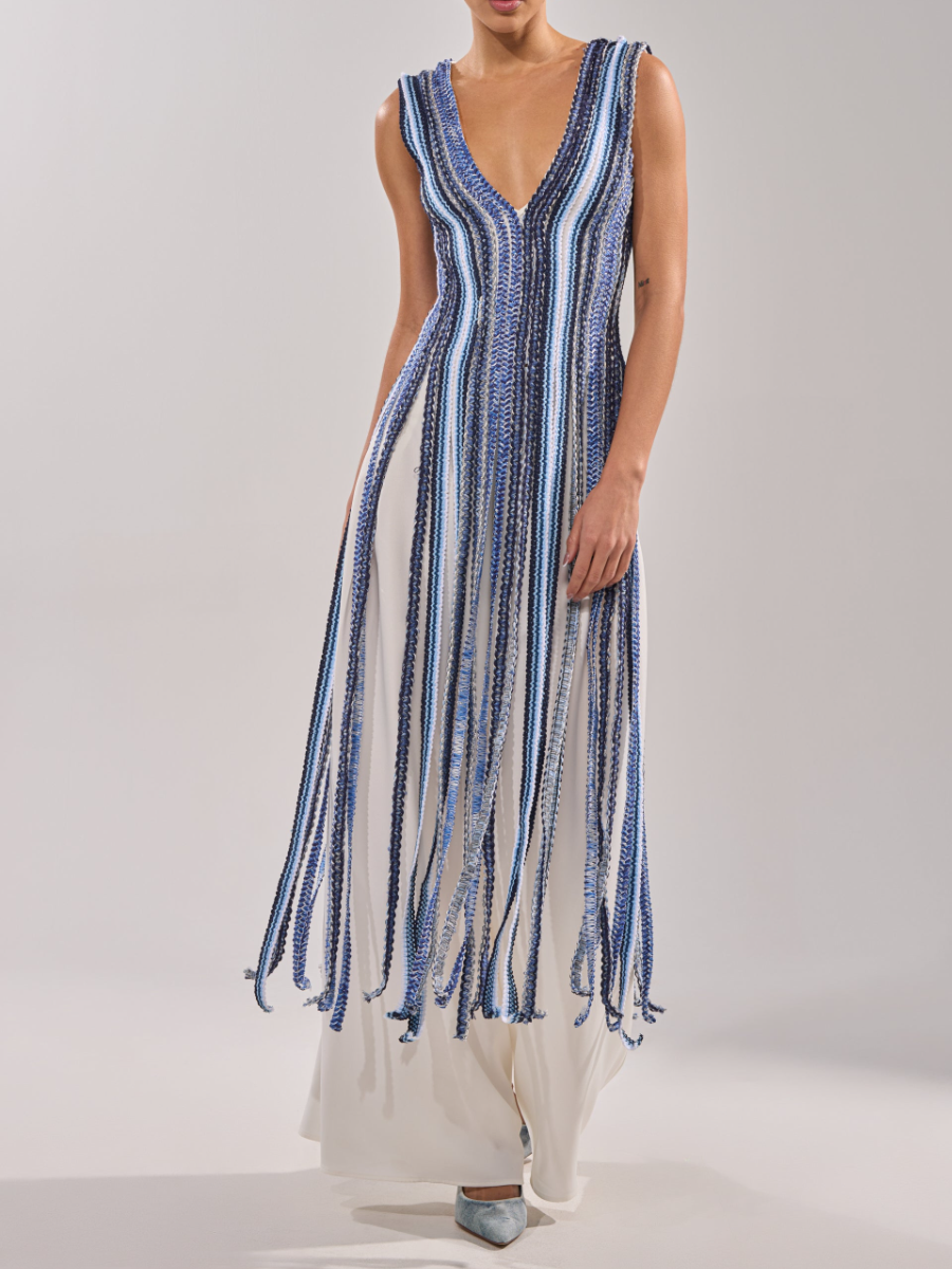 Tide Down Braided Rope Top