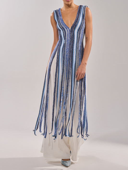 Tide Down Braided Rope Top