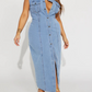 Tallahassee Denim Maxi Dress