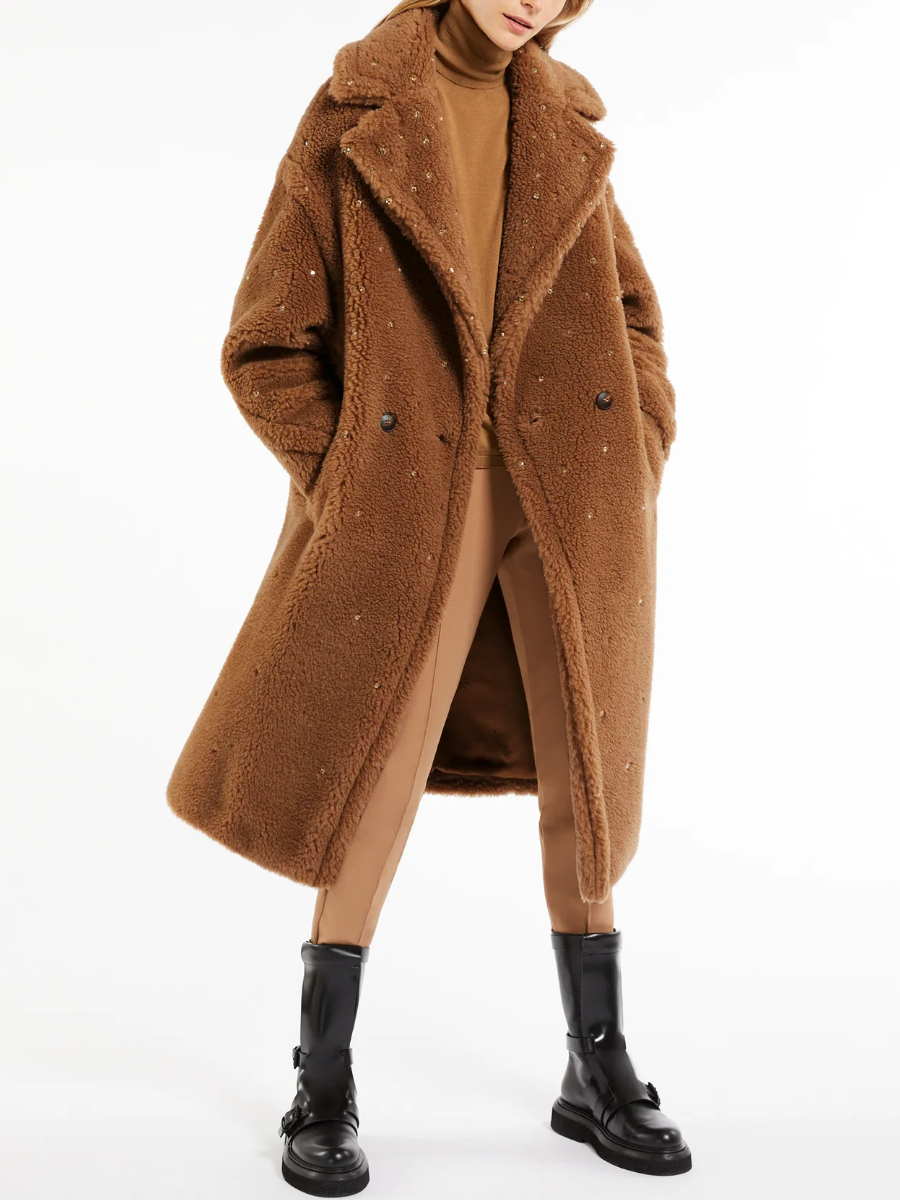 Sparkling Teddy Bear Icon Coat