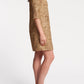 Sequined Straight-fitted Midi Dress