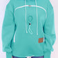 Zip Up Pockets Pet Carrier Hoodie
