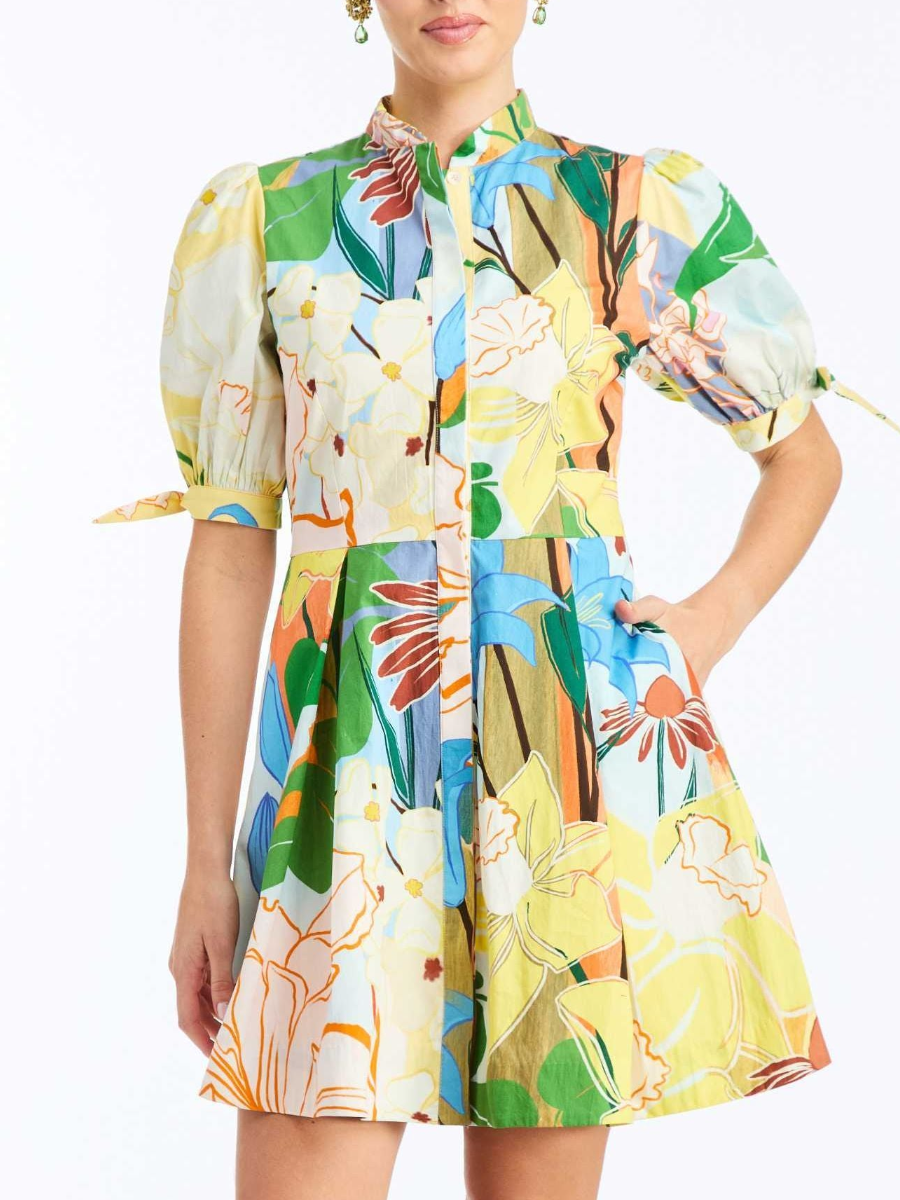 Multicolor Primrose Floral Brooklyn Mini Dress
