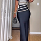 Sparkling Rhinestone Camisole and Long Skirt Sexy Two Pieces Set