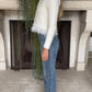 Feather Fringe Cardigan Jacket