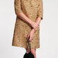 Sequined Straight-fitted Midi Dress