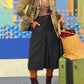 Fashion Button Up Patchwork Tweed Blazer
