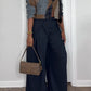 Plaid Print Patchwork Cropped Blazer