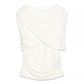 Draped Overlap Cape Top
