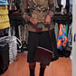 Fashion Button Up Patchwork Tweed Blazer