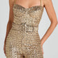 Gold Sequined Jumpsuit