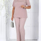 Elegant Cardigan Chiffon Three Piece Set