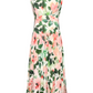 Spring Blooms Sleeveless Midi Dress