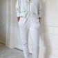 Half-turtleneck Zipper Casual Suit