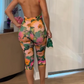 Floral Impressionism Jumpsuit Set