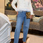 Feather Fringe Cardigan Jacket
