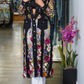 Flower Petal Denim Long Jacket