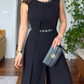 Elegant Sleeveless Waist Chain Jumpsuit