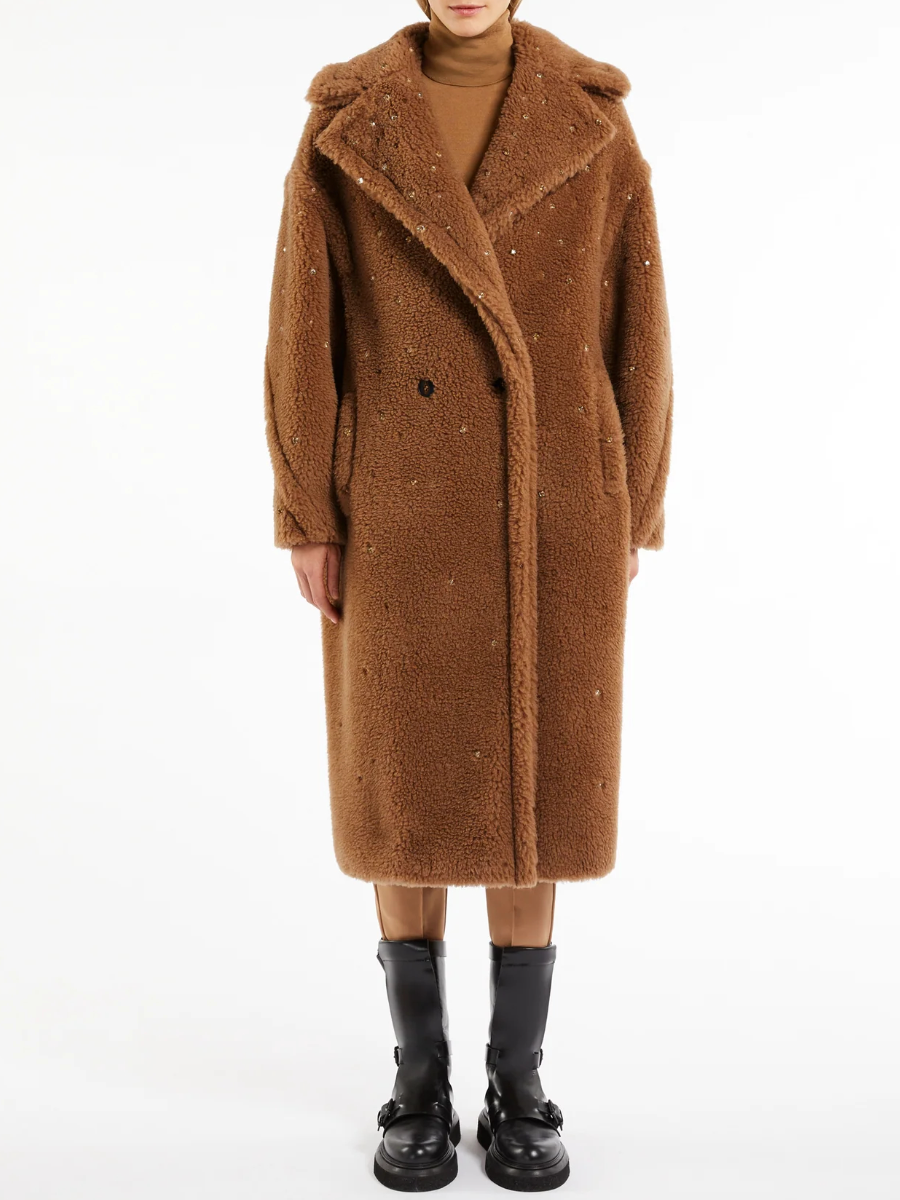 Sparkling Teddy Bear Icon Coat