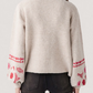 Adorable Embroidered Cardigan