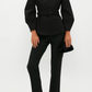 Demure Zip Belt Jacket